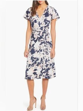 Leith | Floral Midi Dress